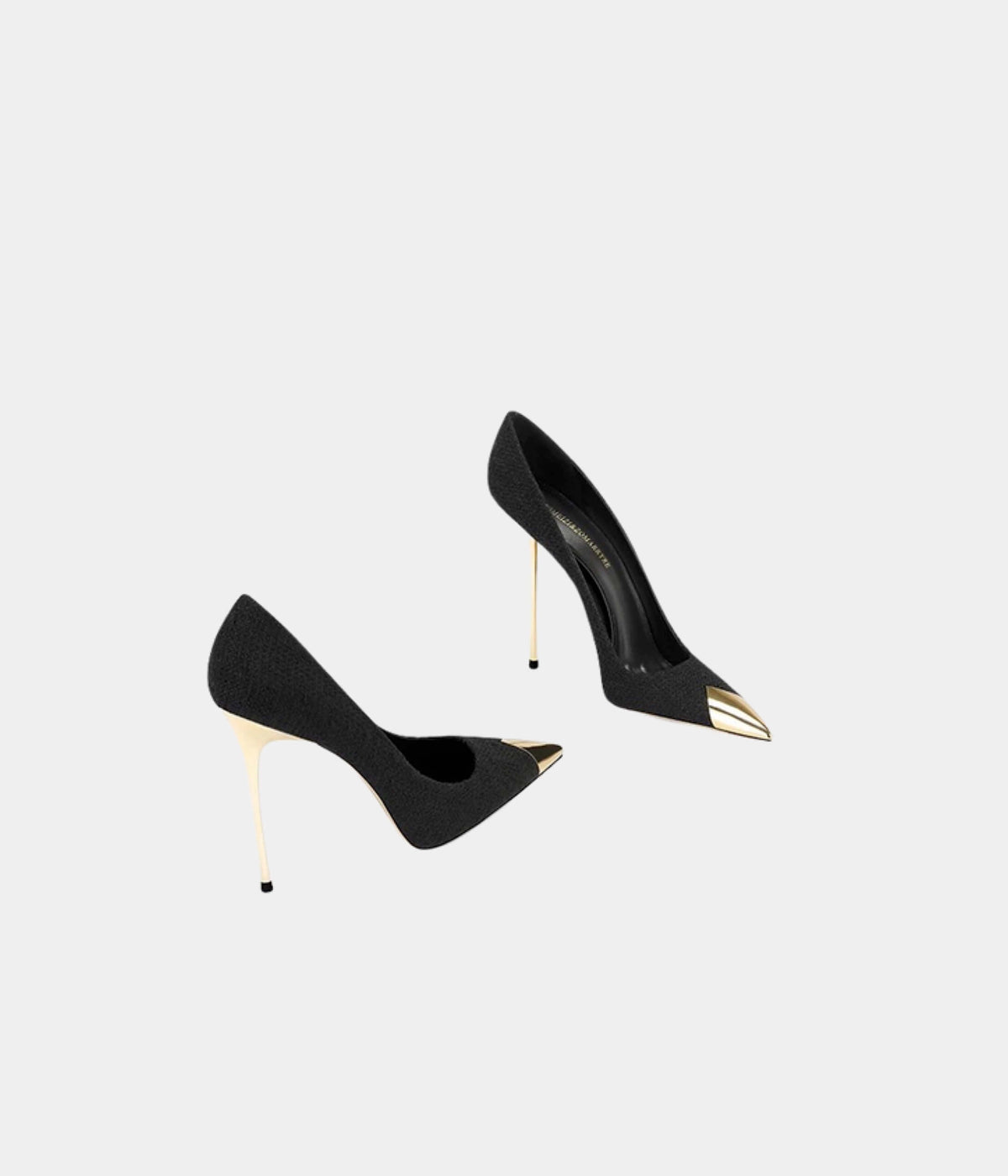 Gilded Noir Heel