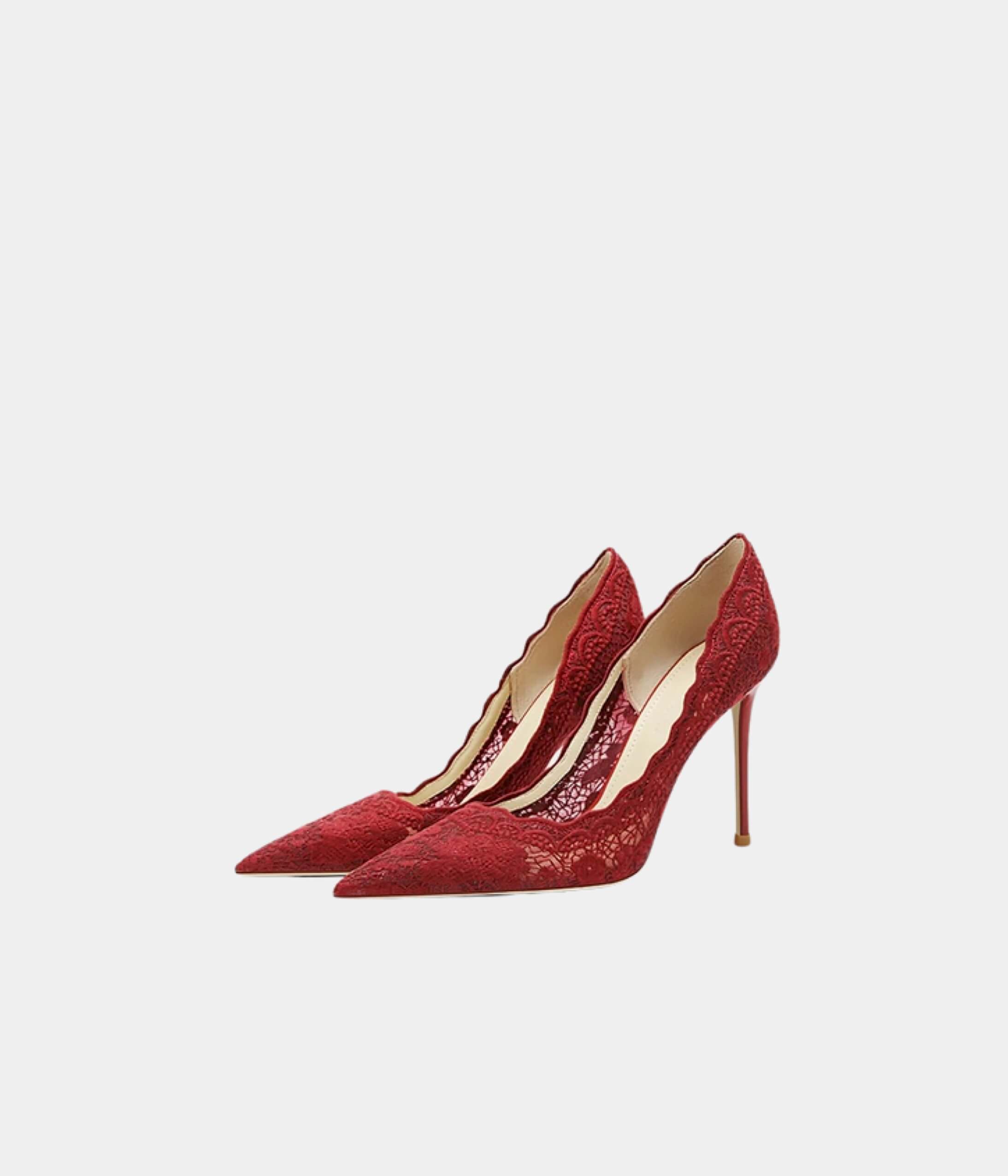 Vivid Red Heel