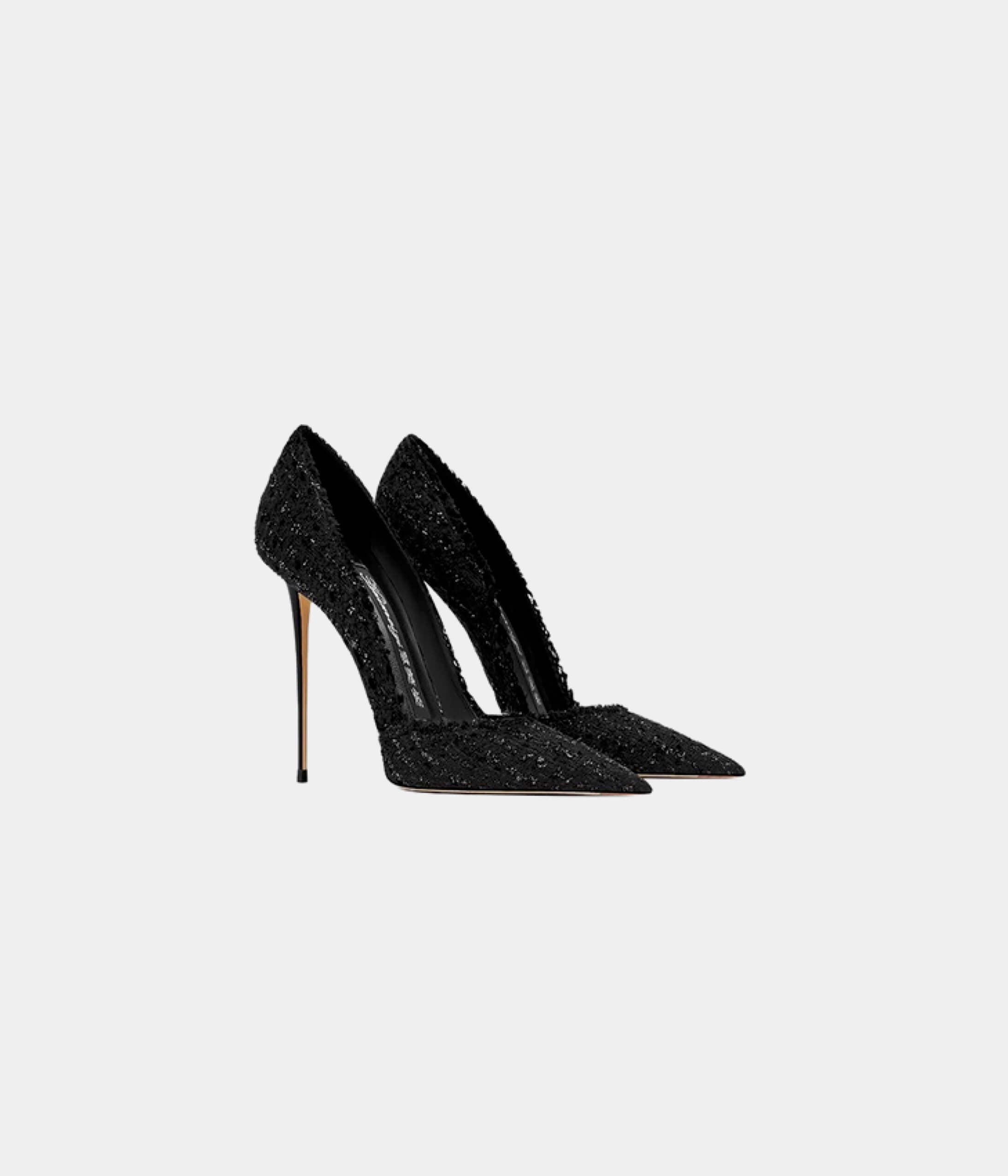 Daring Noir Heel