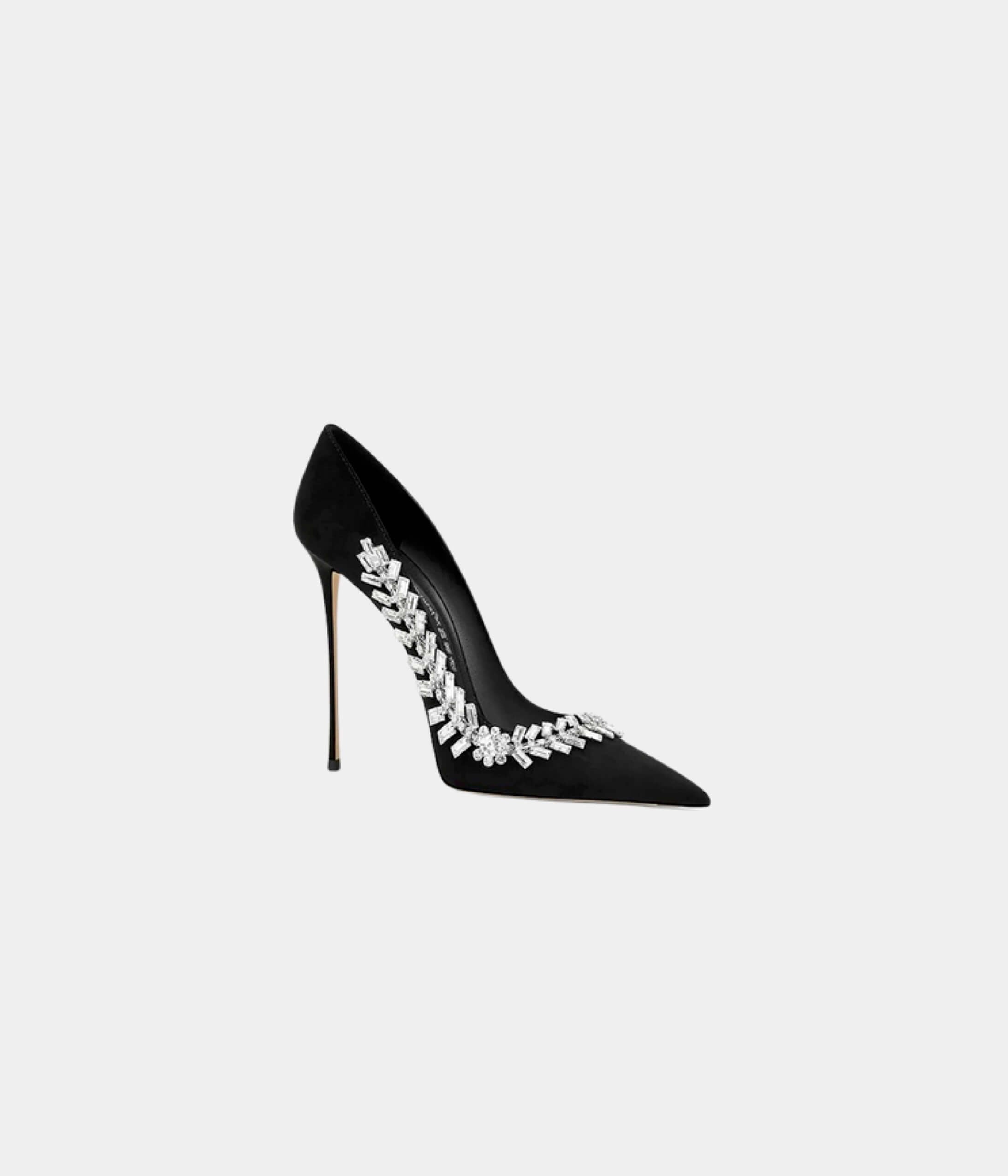 Ornate Noir Heel