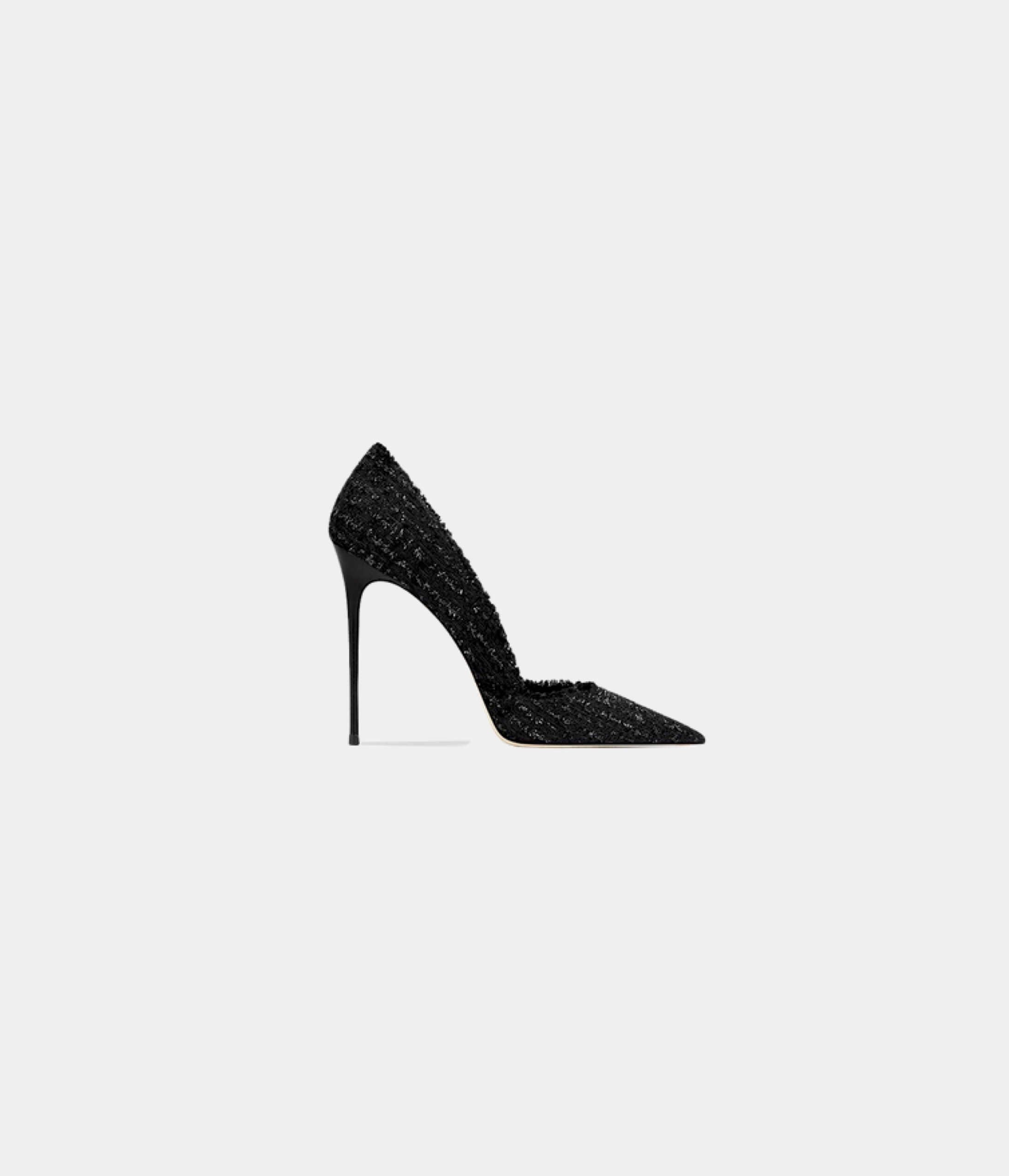 Daring Noir Heel