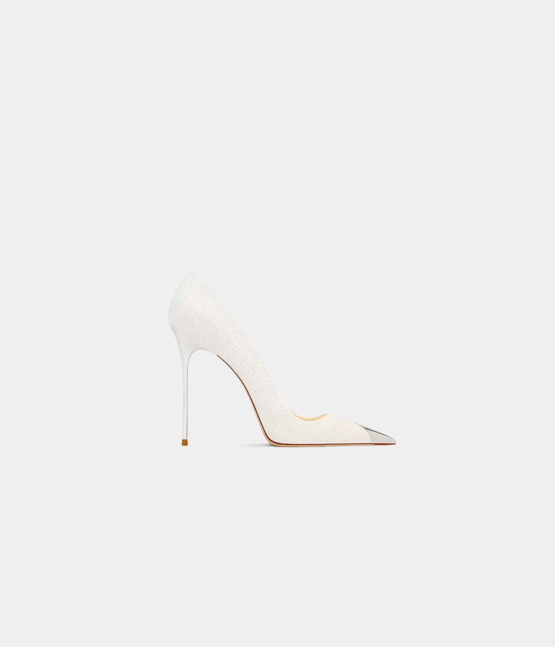 Glimmering White Heel