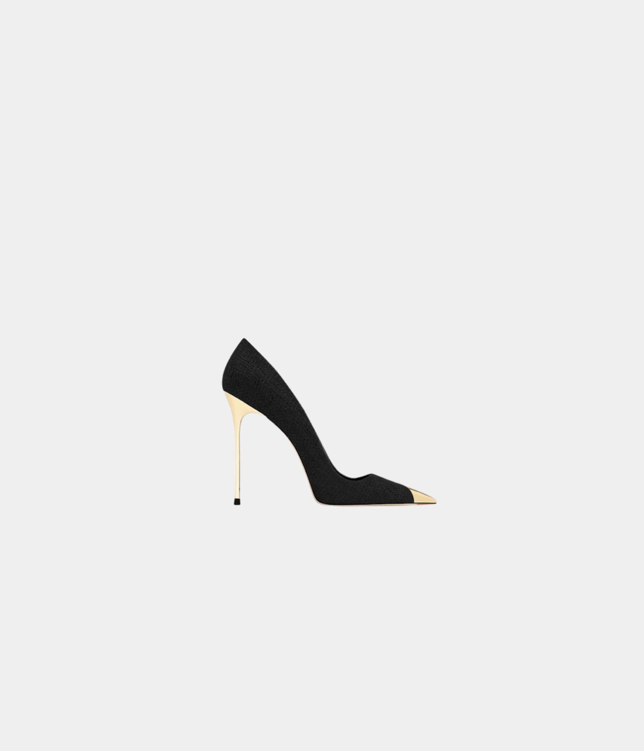 Gilded Noir Heel